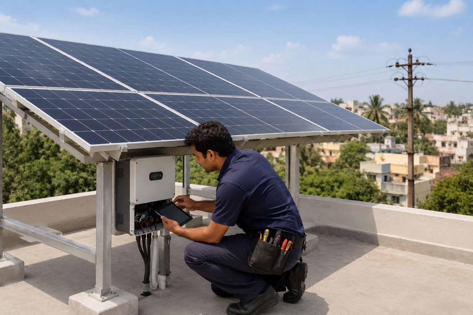 No1 On Grid Solar System Dealers in Madurai